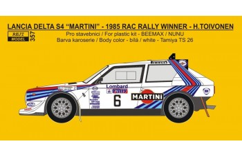 Transkit – Lancia Delta S4 - 1985 RAC rallye winner 1/24